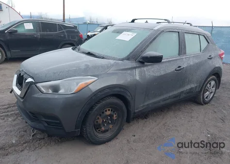 2018 Nissan Kicks S из США, поврежденный, VIN 3N1CP5CU1JL540887